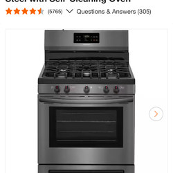 Frigidaire self cleaning stove