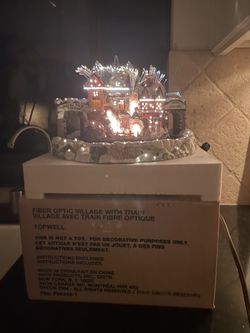 Rare Vintage Avon, Fiber Optic Village