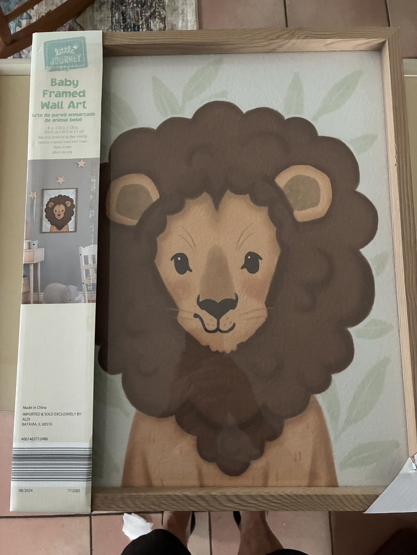 Baby Wall Art Lion