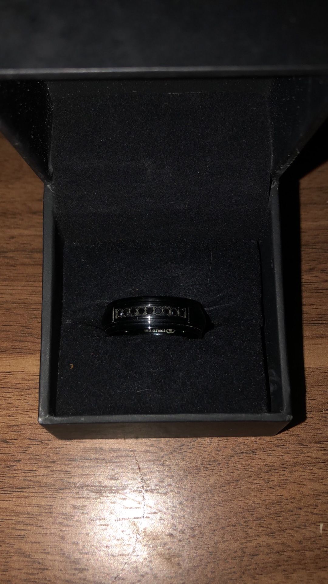 Men’s 1/3 Diamonds Real Wedding Band