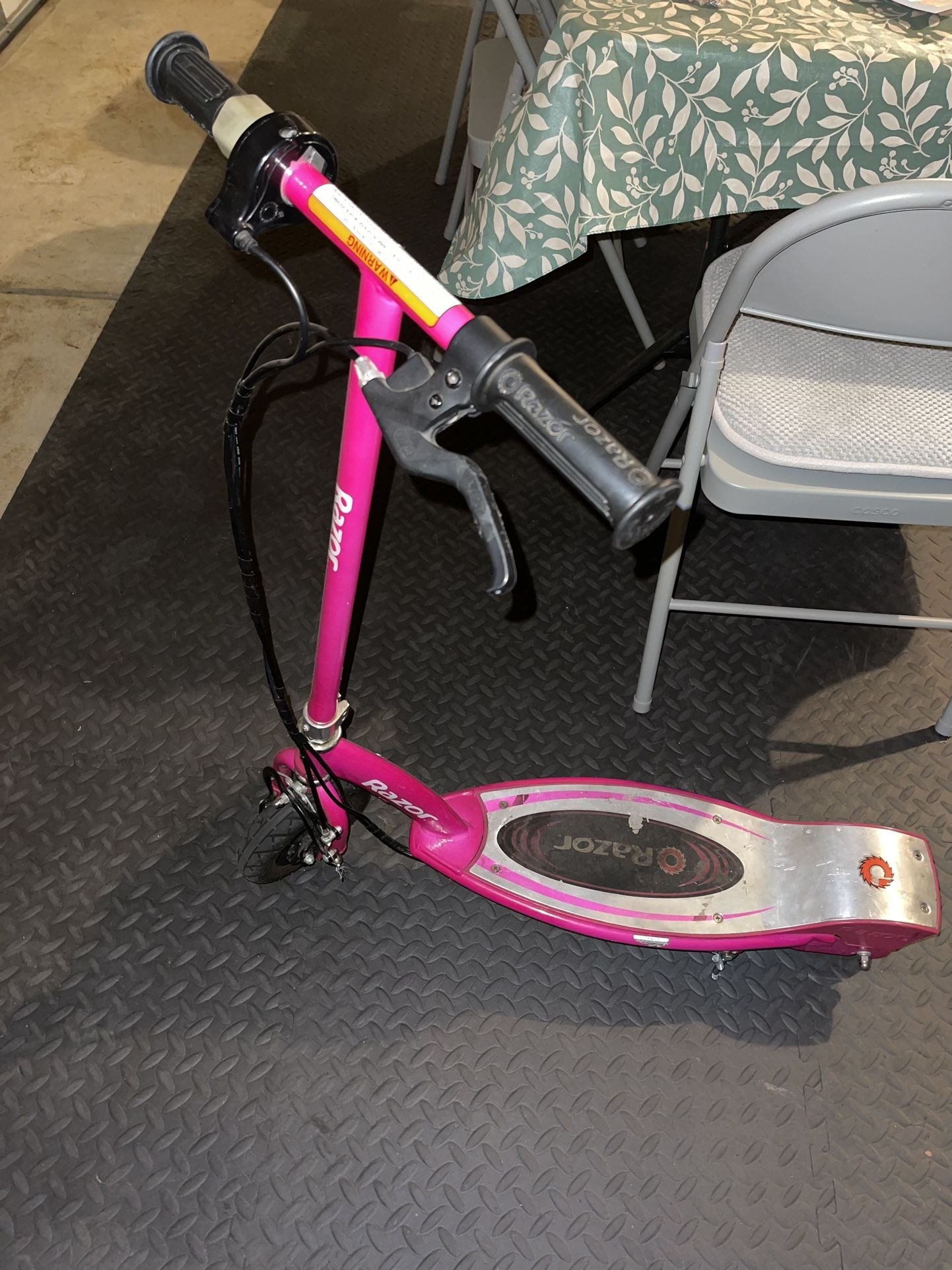 Pink Razor Scooter For Kids