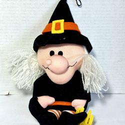 Vintage 1982 Dakin “Willamina” Halloween Witch Stuffed Plush