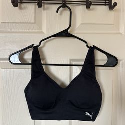 Puma Black Sports Bra 