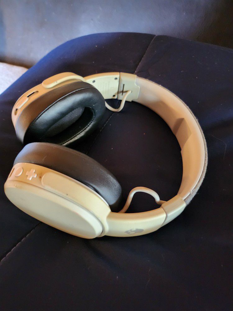 Skullcandy Crusher Wireless Over-ear Bluetooth Headphones Tan S6crw
