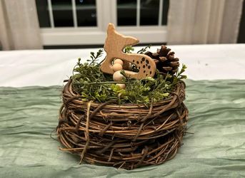 Sage green table runners