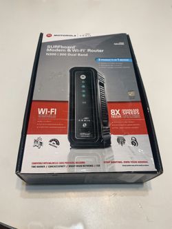 Motorola SURFboard Modem & Wifi Router