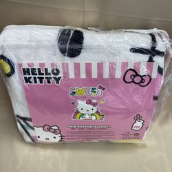 Hello Kitty Twin Blanket