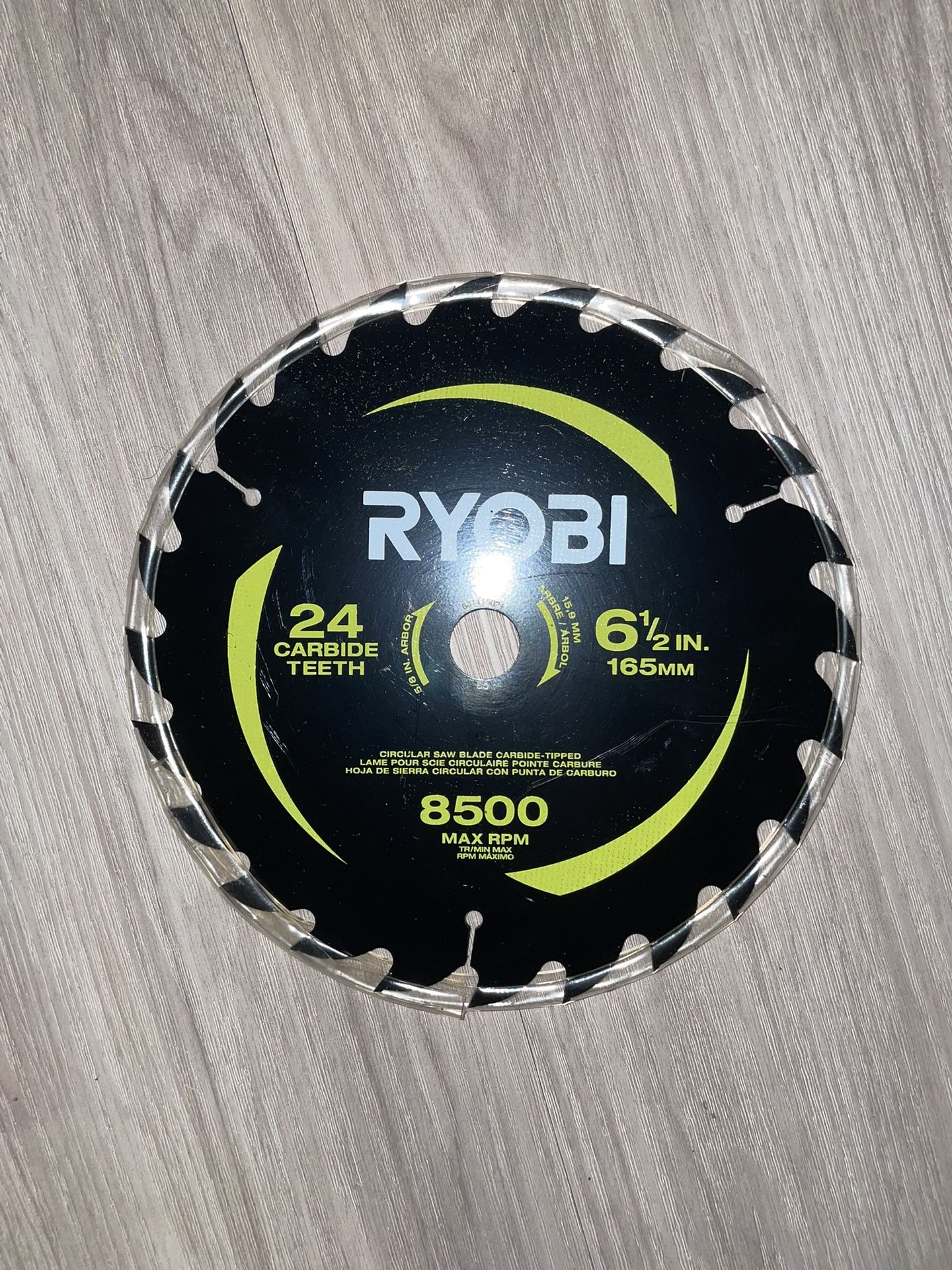 Ryobi 6.5” Circular Saw Blade