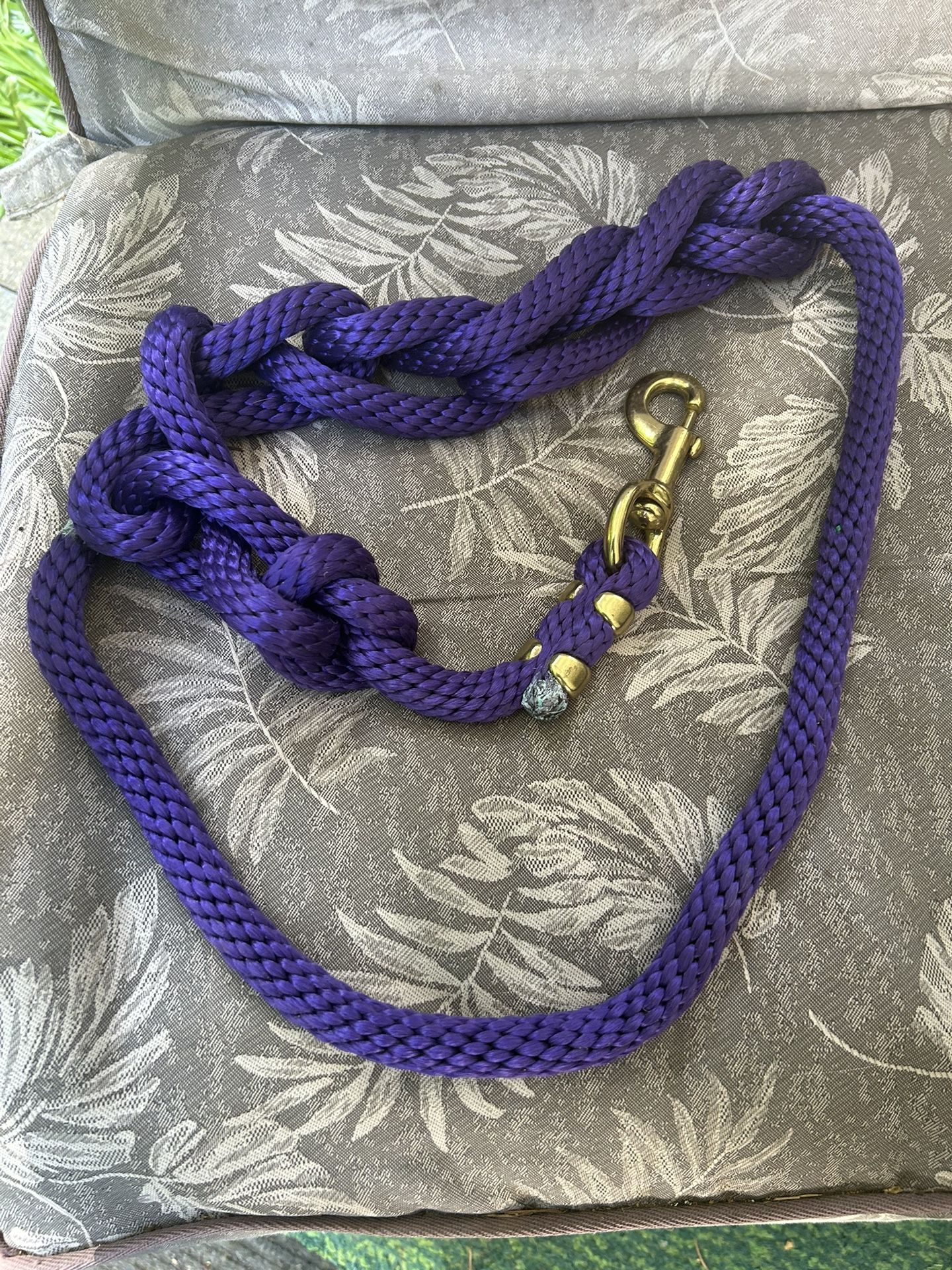 Purple Horse Lead Rope NEW