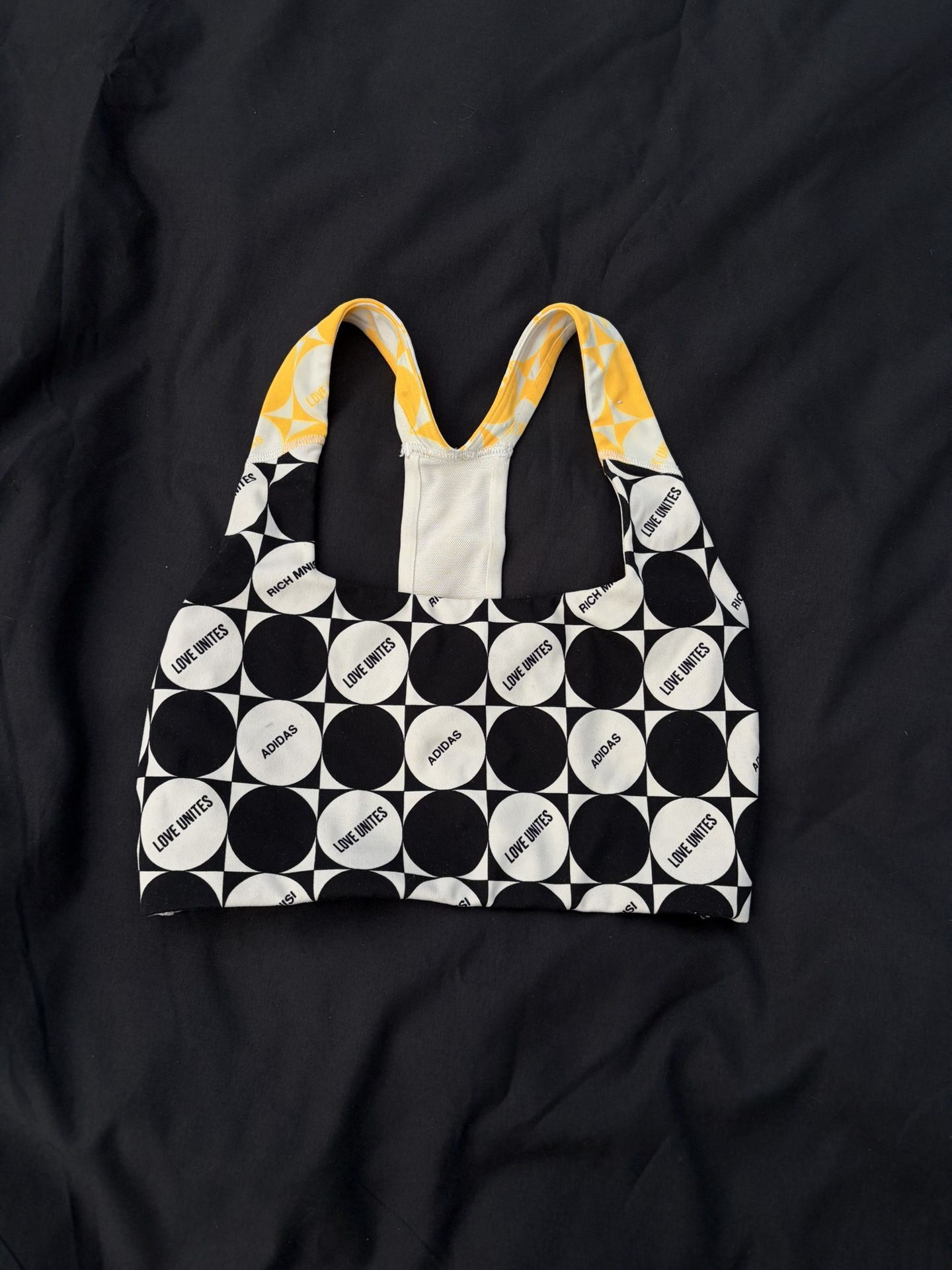 Adidas Love Unites Rich Mnisi XS Sports Bra