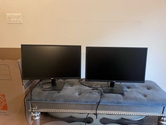 Two Dell Monitors $40 Total