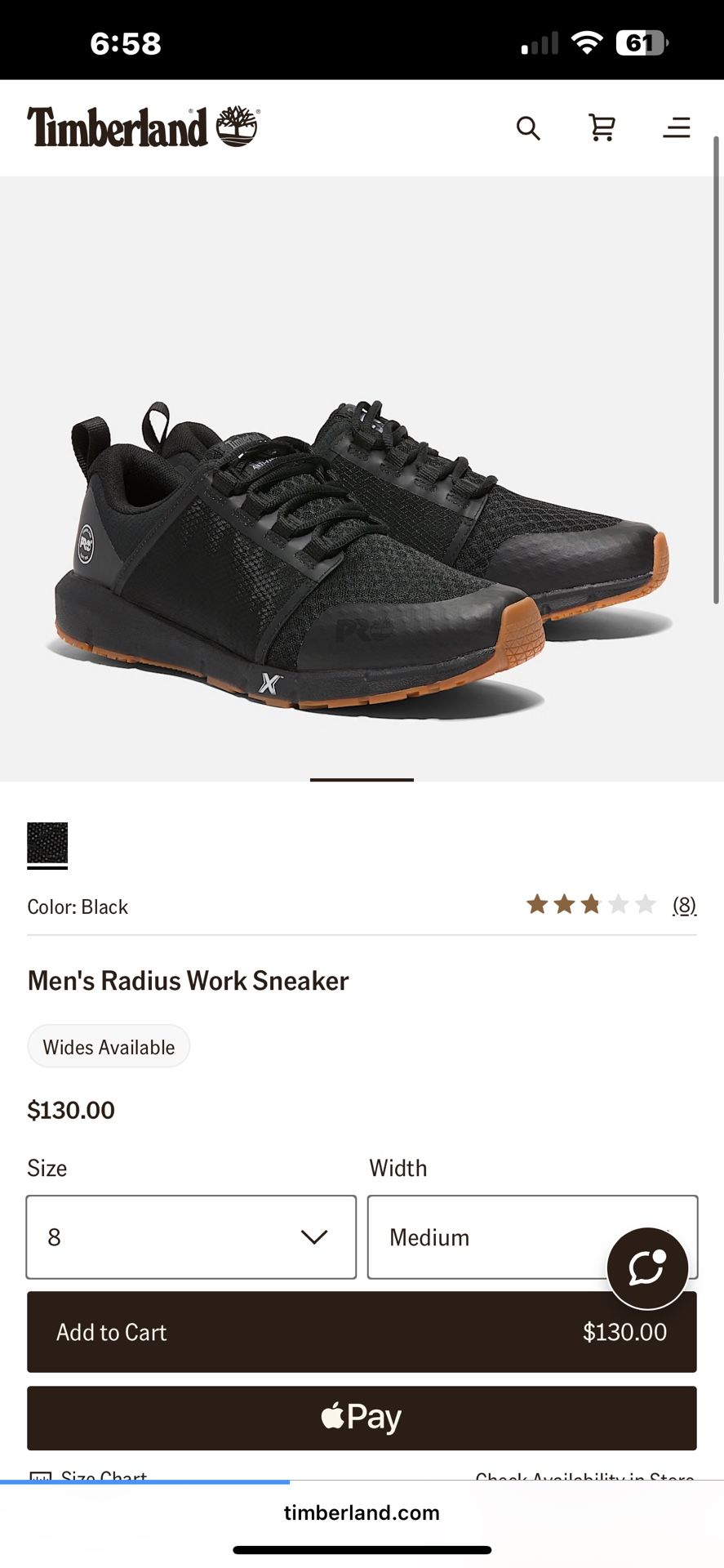 Men’s Timberland Sneakers 10.5