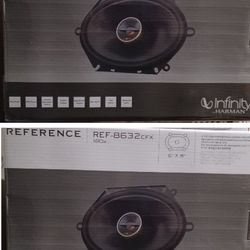 2x Pairs  Of Infinity 5x7/6×8 Speakers 