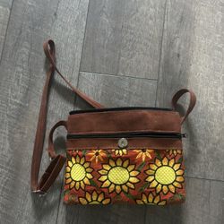 Sunflower Vintage Bag