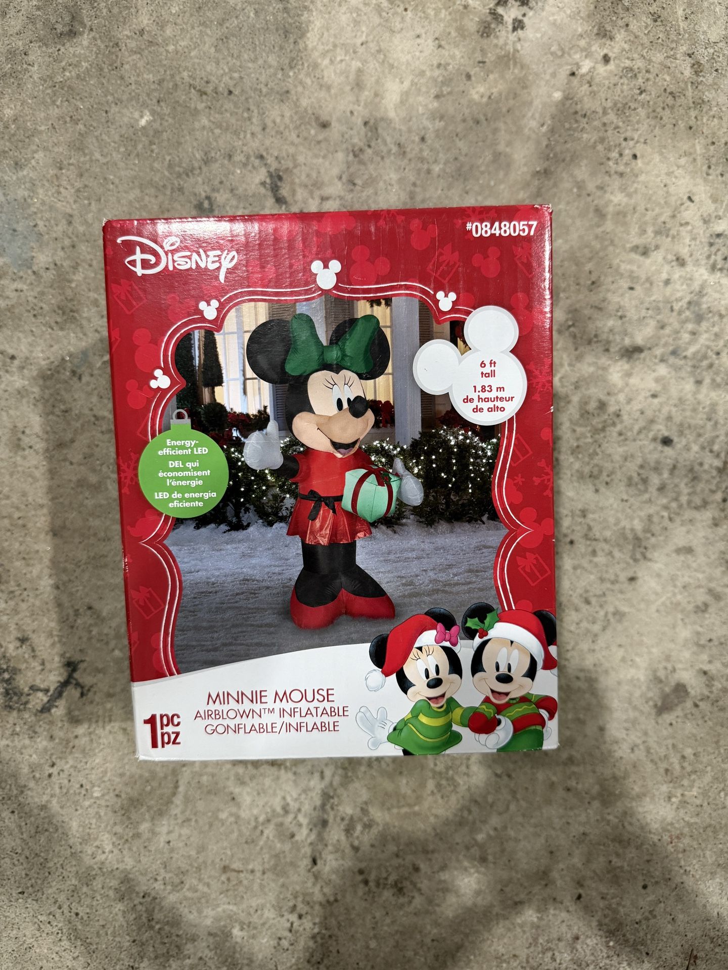 Disney Minnie Mouse Christmas Inflatable