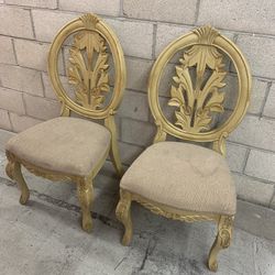 Pair Of Chairs/Set Of Chairs/ Round Back Chairs/ Kitchen Chairs 