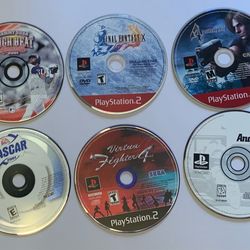PS1 + PS2 Game Bundle – Mega Man, DBZ, Resident Evil + More