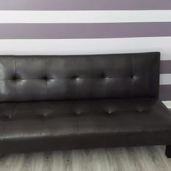 Leather Futon 
