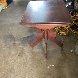 Nice Table  on wheels to go In your Living room.30. dollars