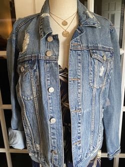 Denim jacket size S