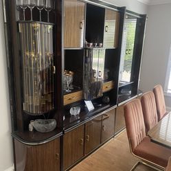 Antique German Credenza And Furniture 