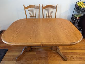Intercon Oak Dining Table