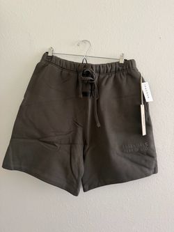 Fear of God Essentials 'Off Black' SweatShorts