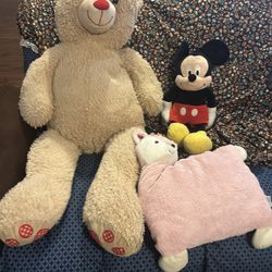 Two Toys And A Pillow 