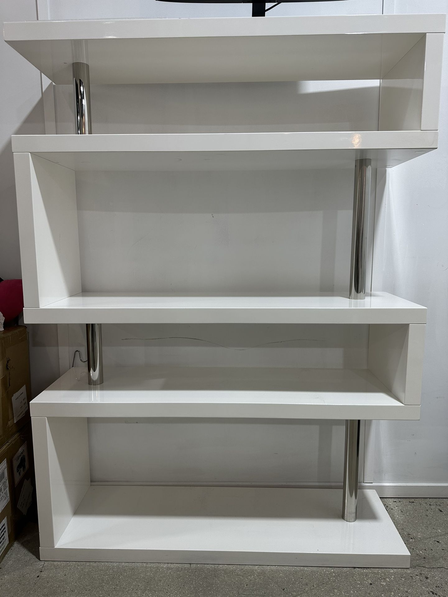 Book Shelf White 