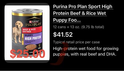Purina Pro Plan Sport Puppy Wet Food