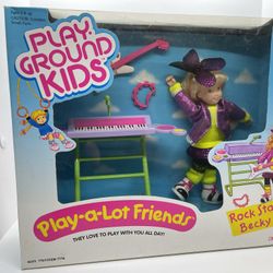 Playground Kids Doll Rare 