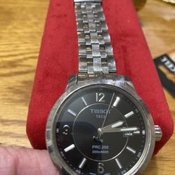 Tissot 1853 PRC 200 Mens Watch Analog With Date Sapphire Crystal Working
