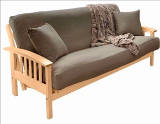 Queen Futon Sofa with ottoman