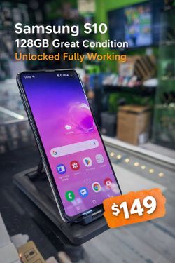 Samsung S10 128GB – UNLOCKED 🔓💥 Only $149 💥