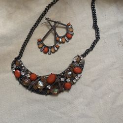 Necklace & Earrings