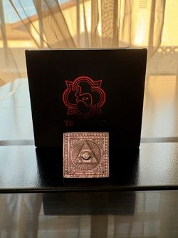 Real Silver Diamond Evil Eye Ring