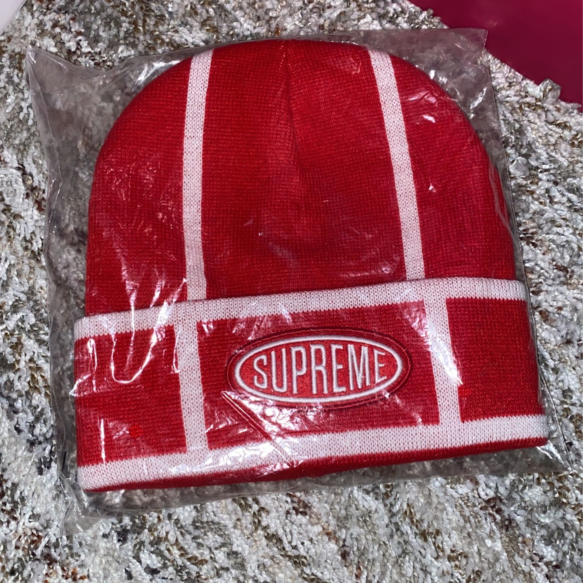 Grid beanie