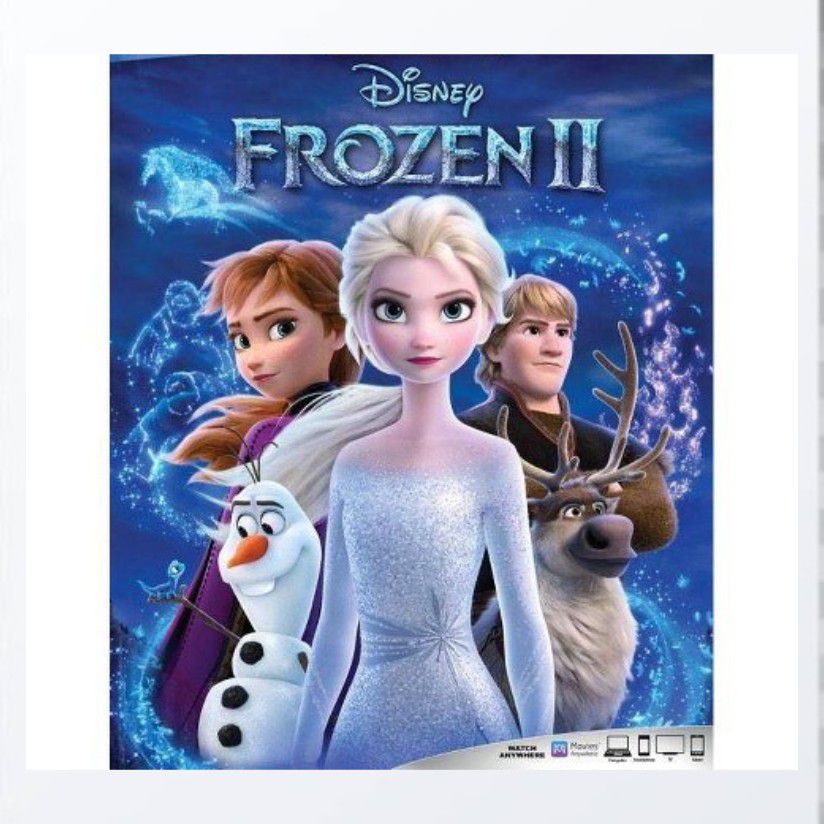 Disney Store Pixar Frozen 1 Movie DVD Only