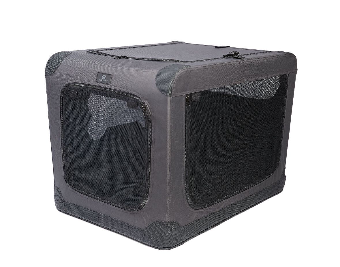 Like New - Top Paw Portable Dog Crate - 36” x 25” x 25”