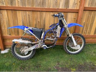 2004 Yamaha WR250F Part Out