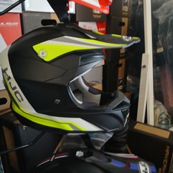 HJC racing motocross off-road helmet size medium brand new special deal $179 DOT approved highway