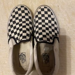 Checkered Vans