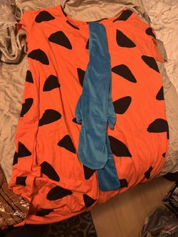 Fred Flintstone Costume  Size 2XL