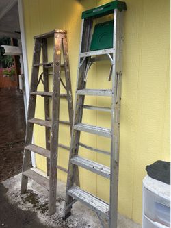 Two small ladders