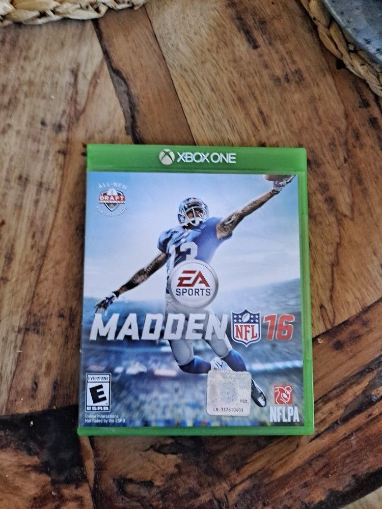 Madden Nfl 16 Xbox One