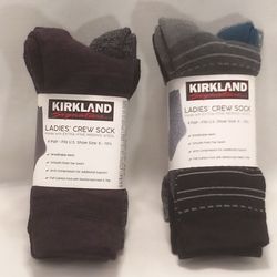 Merino Wool Blend Crew Sock 4-Pack