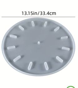 Large Silicone Clock Mold 