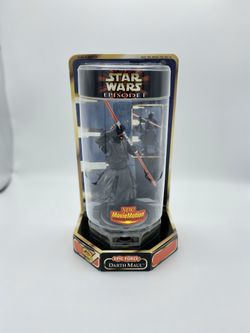 Star Wars Episode 1 Epic Force Darth Maul Rotate 360 Movie Motion Hasbro 1999