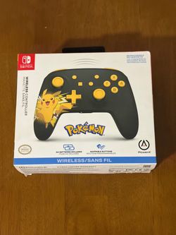 Official Nintendo wireless pikachu controller