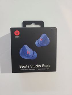 Beats Studio Buds MMT73PA/A Ocean Blue Brand New Unopened & Sealed